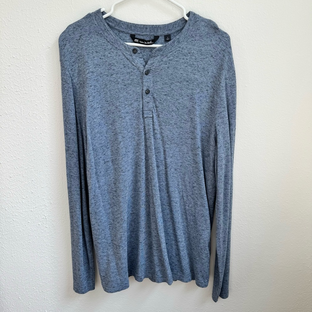 Travis Mathew Blue Henley